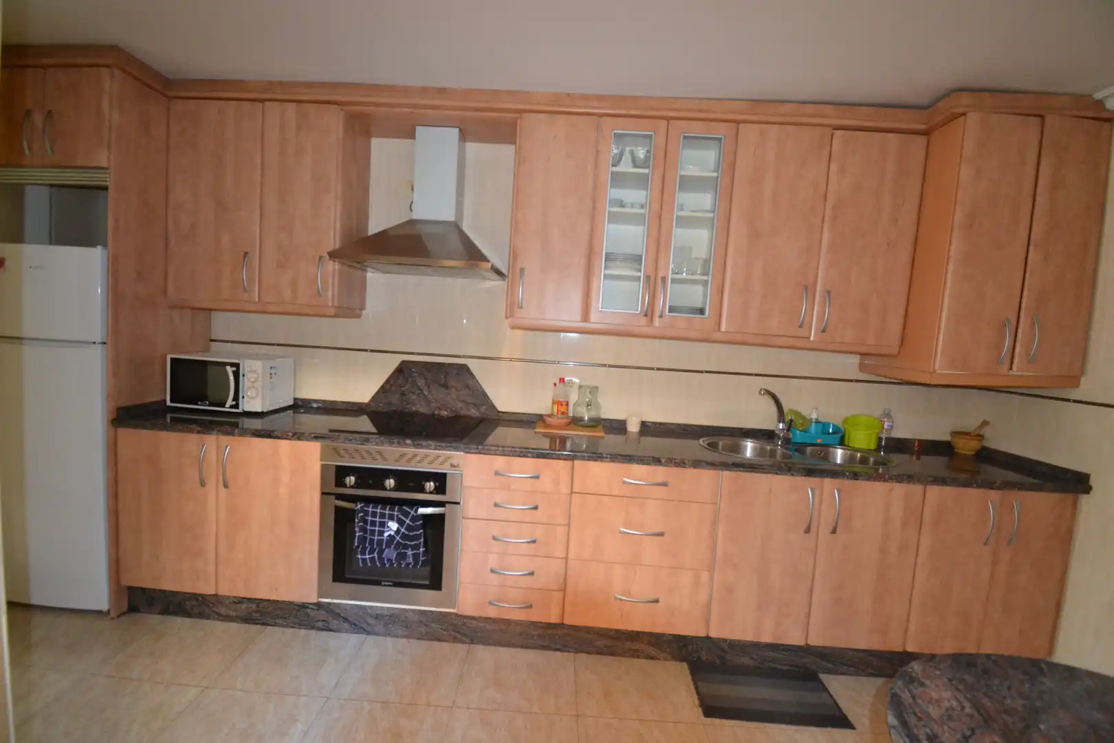 Cocina de Casa adosada en venta en Malpartida de Plasencia con Calefacción, Terraza y Amueblado