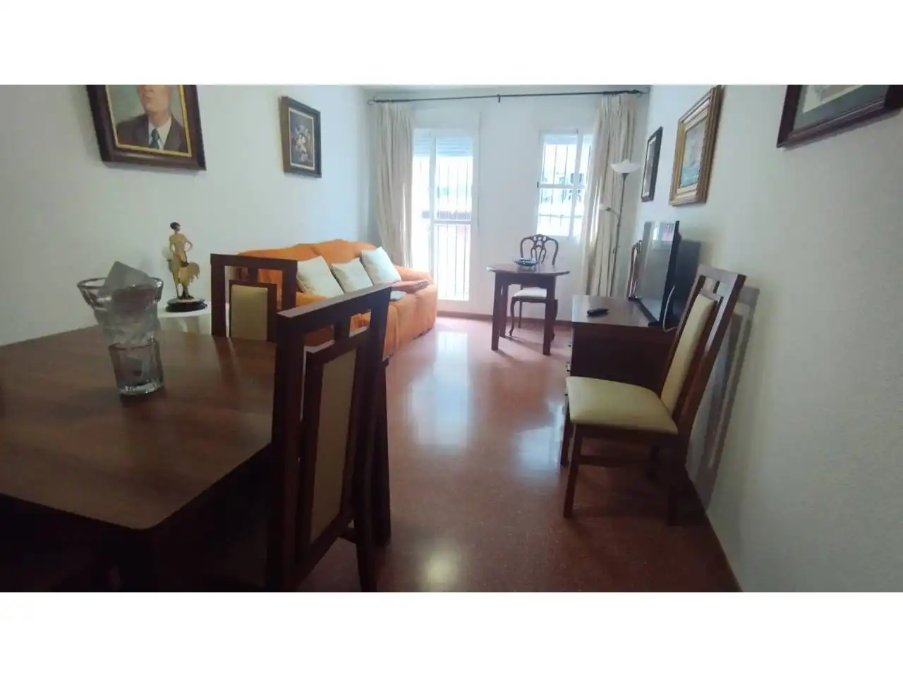 Living room of Flat for sale in Huelva  with Storage room and Furnished