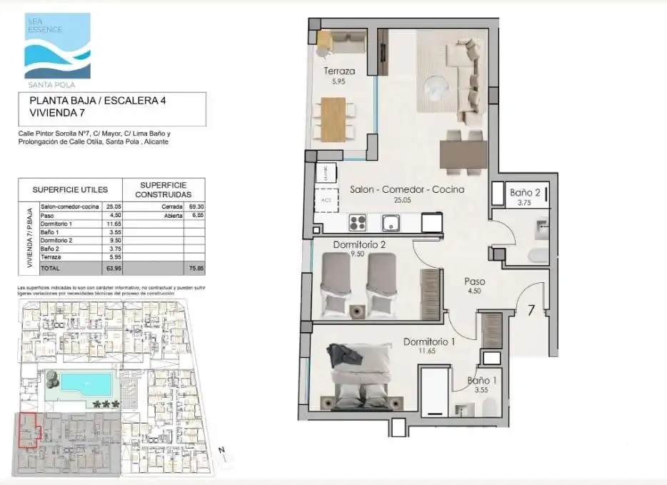 Apartament amb piscina en venda a Calle Pintor Sorolla, imagen 10