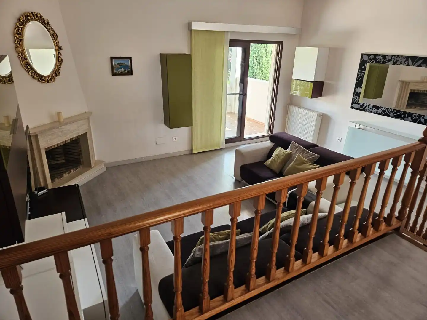 Sala de estar de Casa adosada en venta en Torrent con Terraza