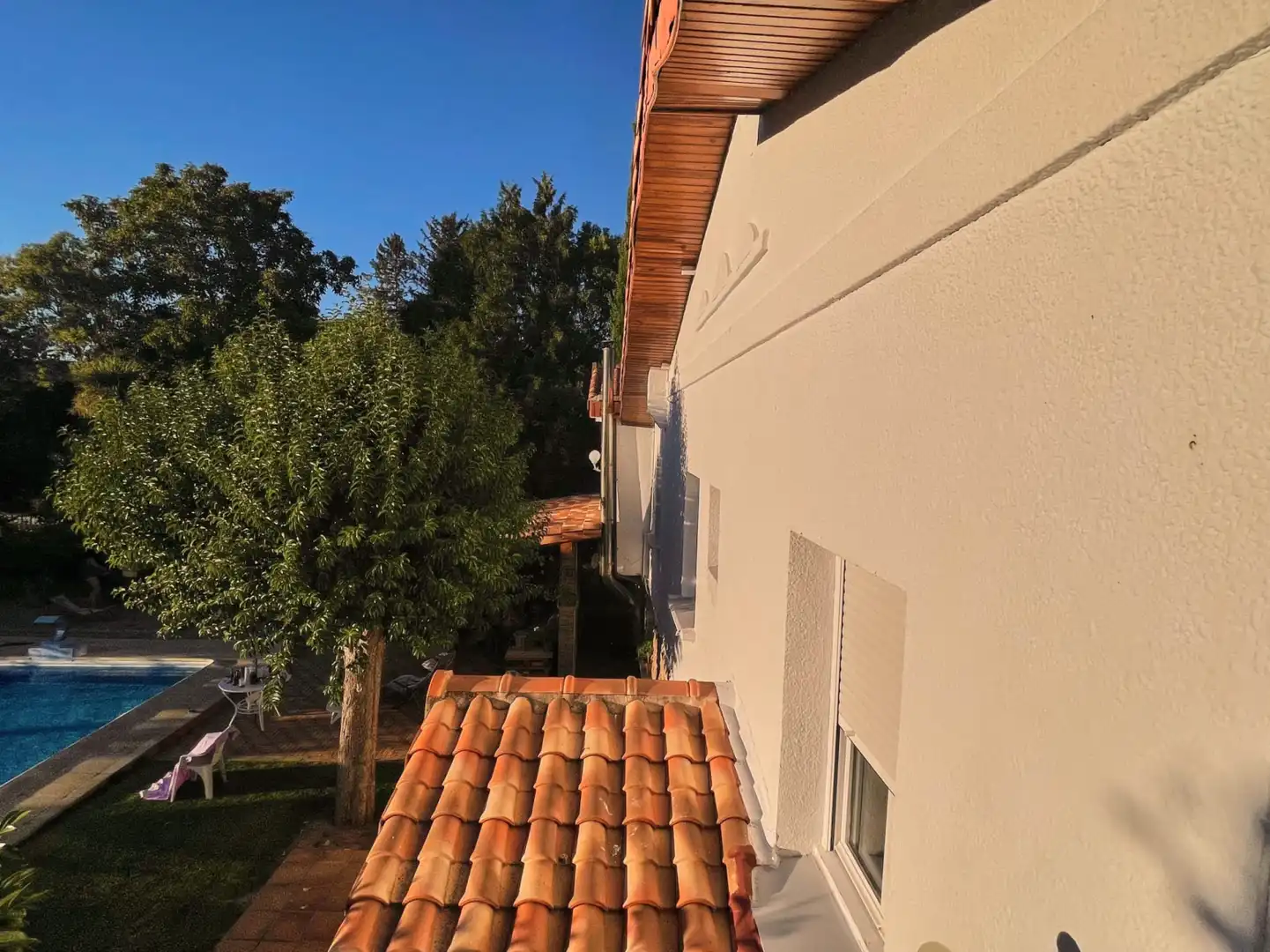 Vista exterior de Casa o chalet en venta en Albelda de Iregua con Aire acondicionado, Calefacción y Jardín privado