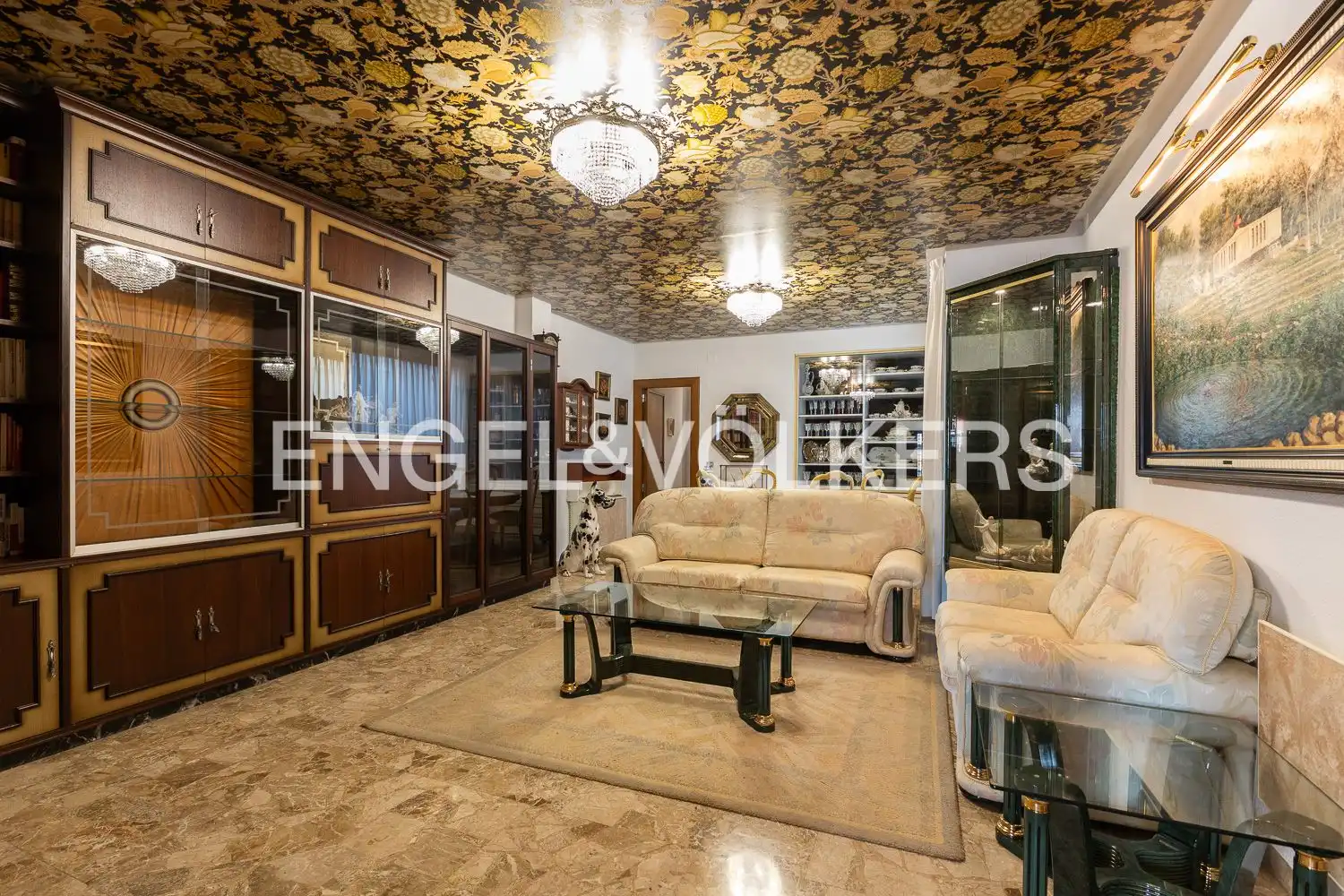Sala de estar de Casa o chalet en venta en Alberic con Aire acondicionado, Calefacción y Terraza