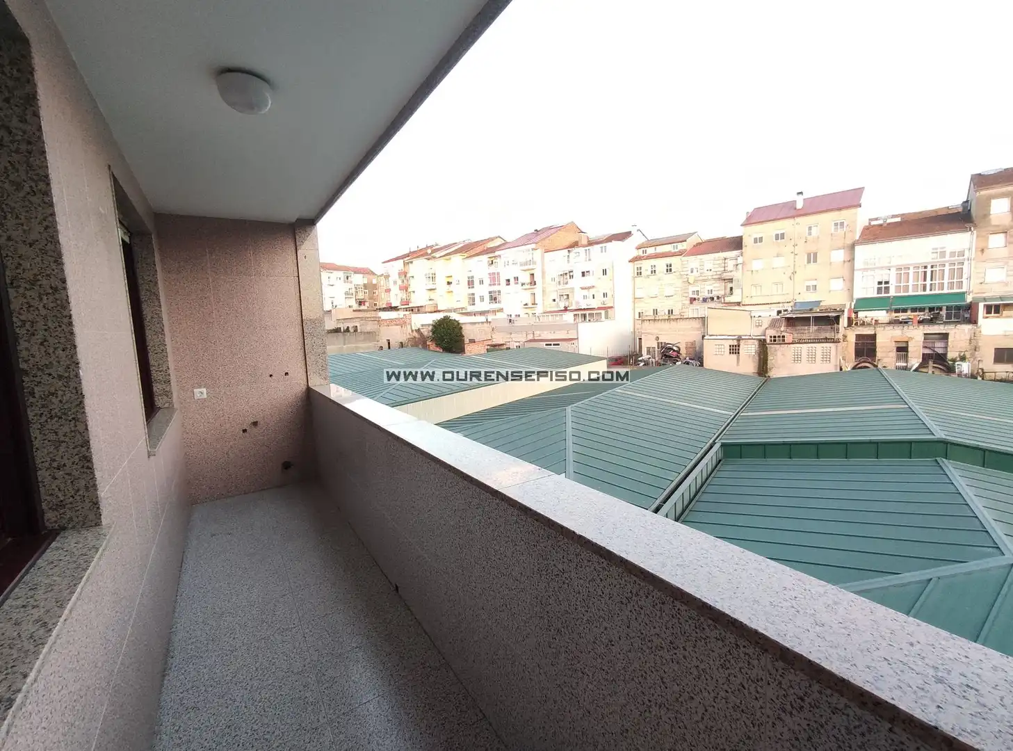 Balcony of Flat for rent in Ourense Capital   with Heating, Oven and Washing machine