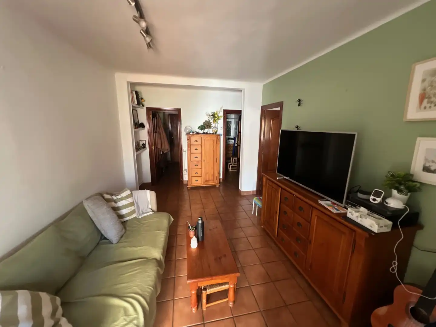 Sala de estar de Piso en venta en Badalona con Aire acondicionado, Calefacción y Terraza