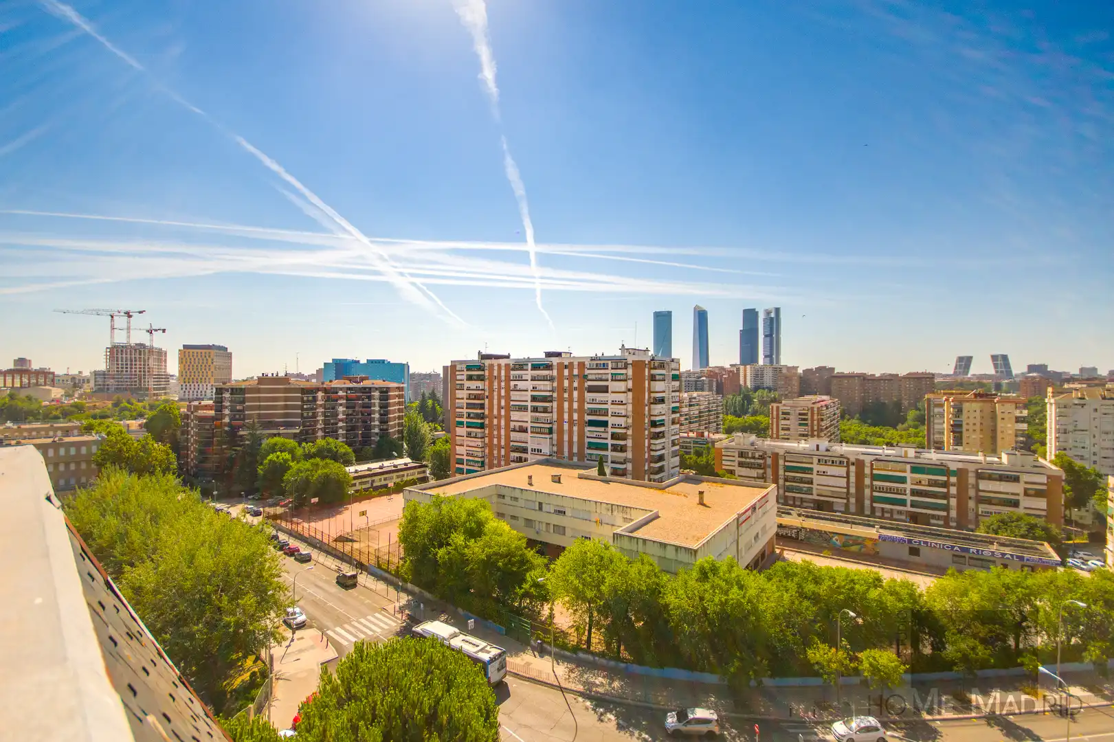 Exterior view of Attic for sale in Madrid  with Air Conditioner, Heating and Terrace