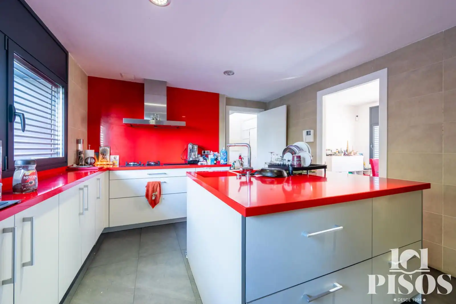 Kitchen of Houses for sale in Sant Cugat del Vallès  with Air Conditioner, Storage room and Swimming Pool
