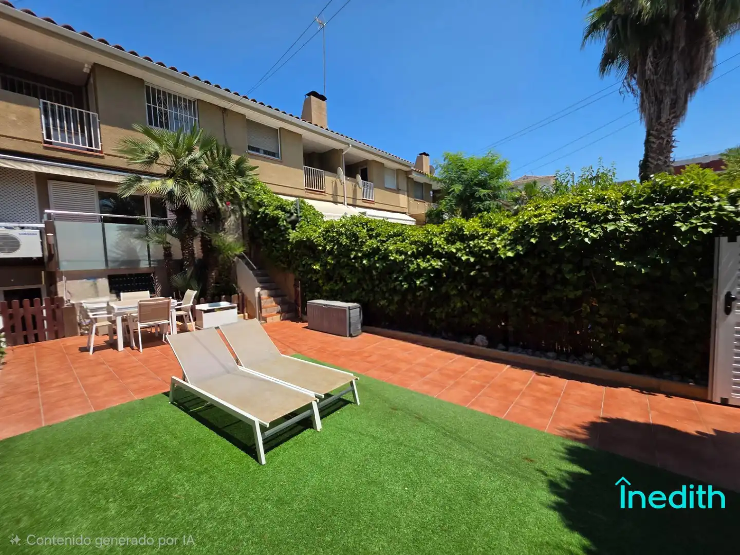 Terraza de Casa o chalet en venta en Sant Pere de Ribes con Aire acondicionado, Calefacción y Jardín privado