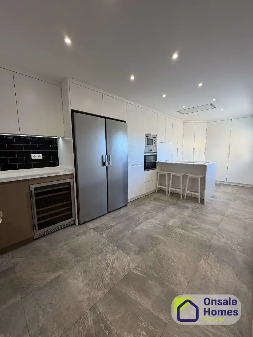 Cocina de Casa adosada en venta en Marbella con Aire acondicionado, Jardín privado y Terraza