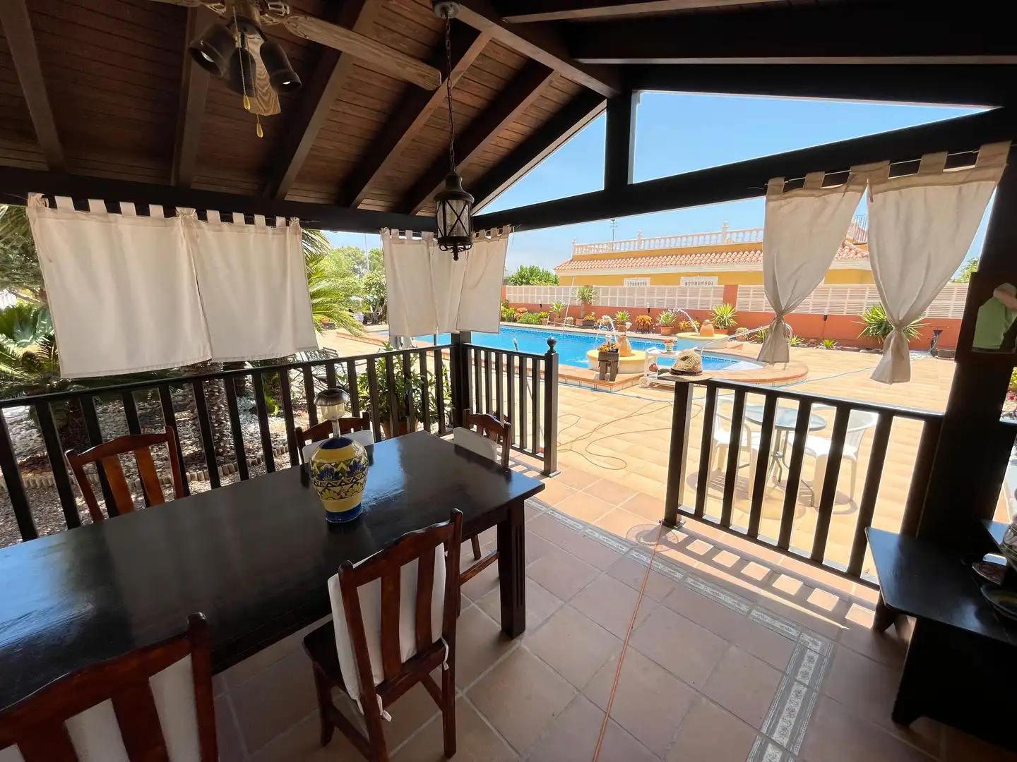 Garden of Houses for sale in Almería  with Air Conditioner, Heating and Private garden