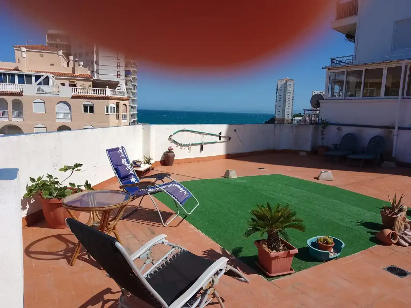 Terraza de Apartamento en venta en Cullera con Aire acondicionado