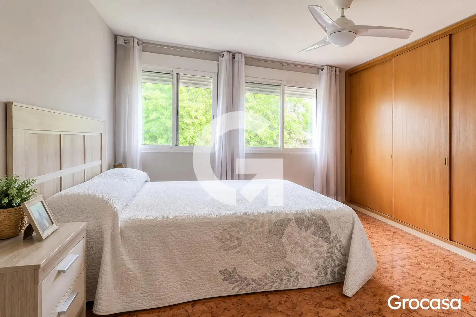 Bedroom of Detached homes for sale in Sagunto / Sagunt  with Air Conditioner, Terrace and Balcony