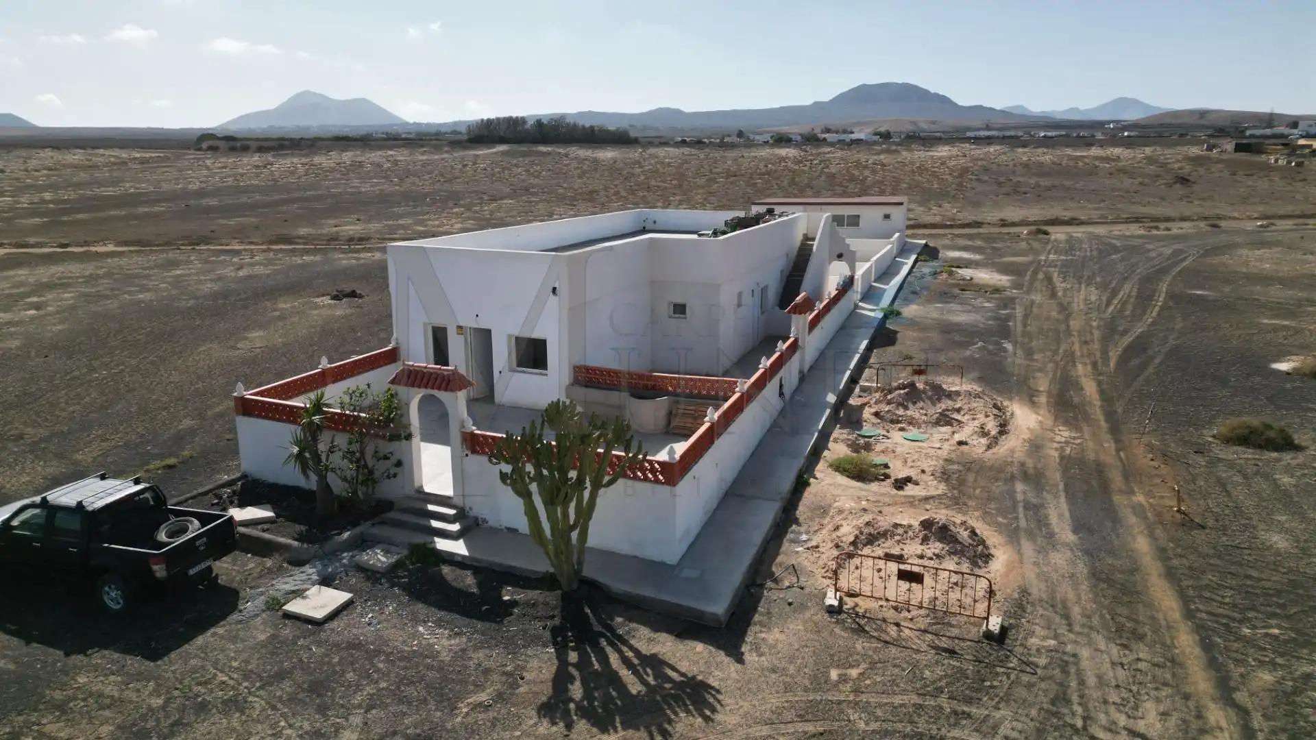 Exterior view of Houses for sale in La Oliva  with Private garden and Terrace