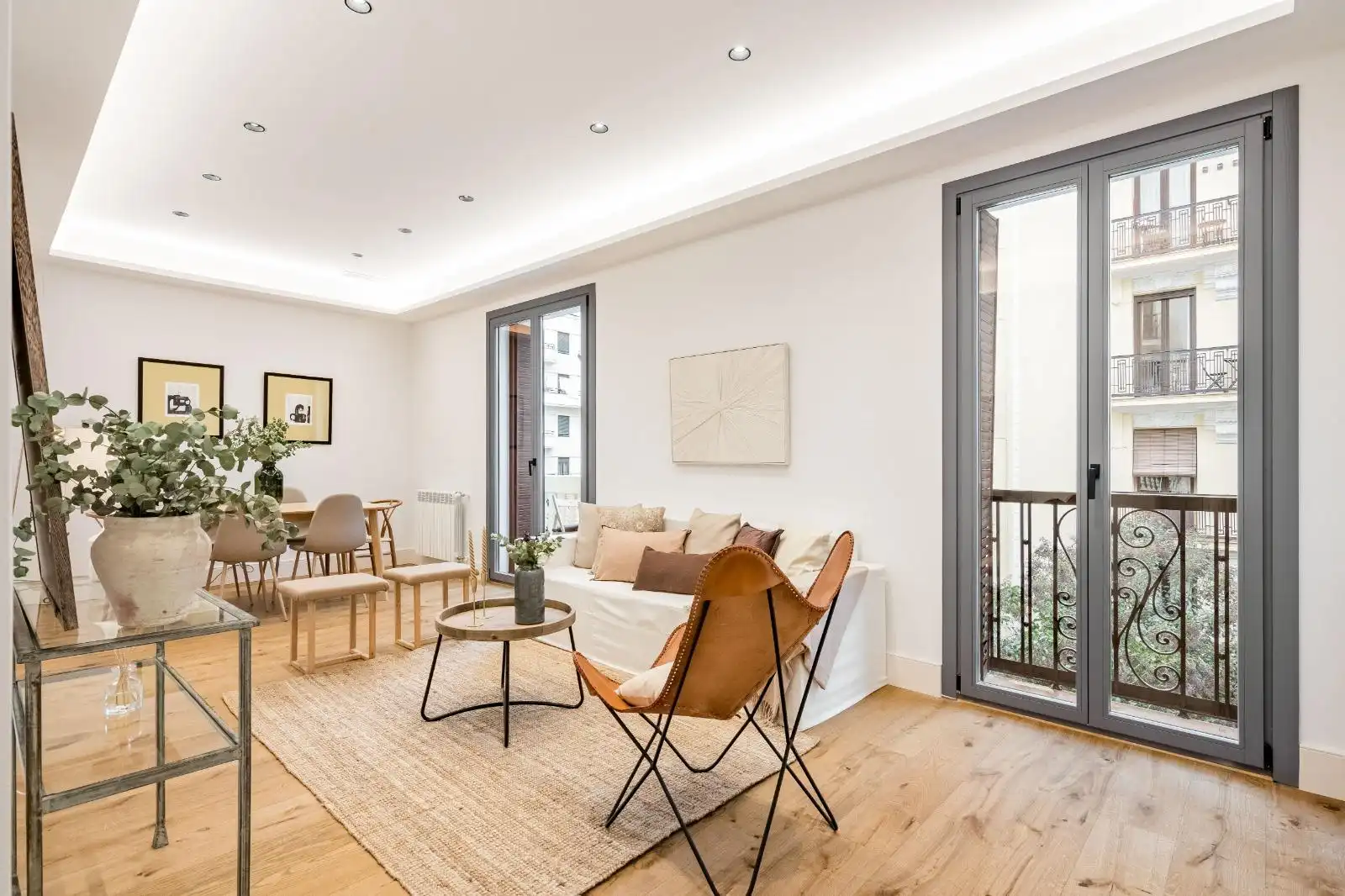 Living room of Flat for sale in Madrid  with Air Conditioner, Heating and Terrace