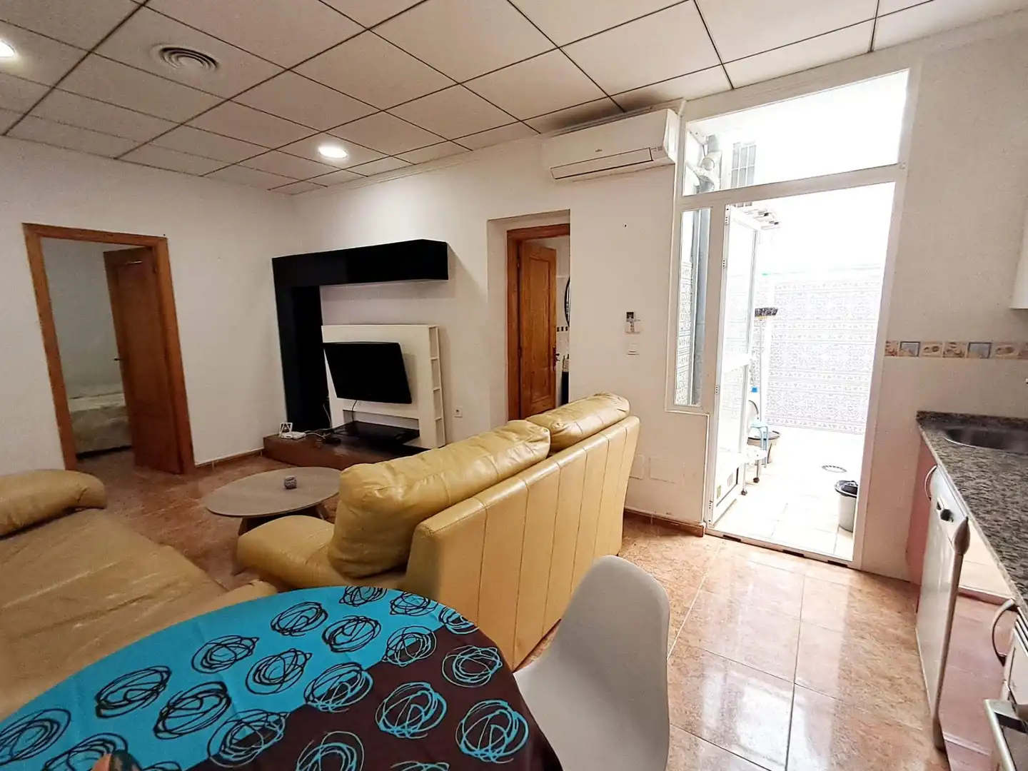Sala de estar de Piso en venta en Águilas con Aire acondicionado, Calefacción y Amueblado