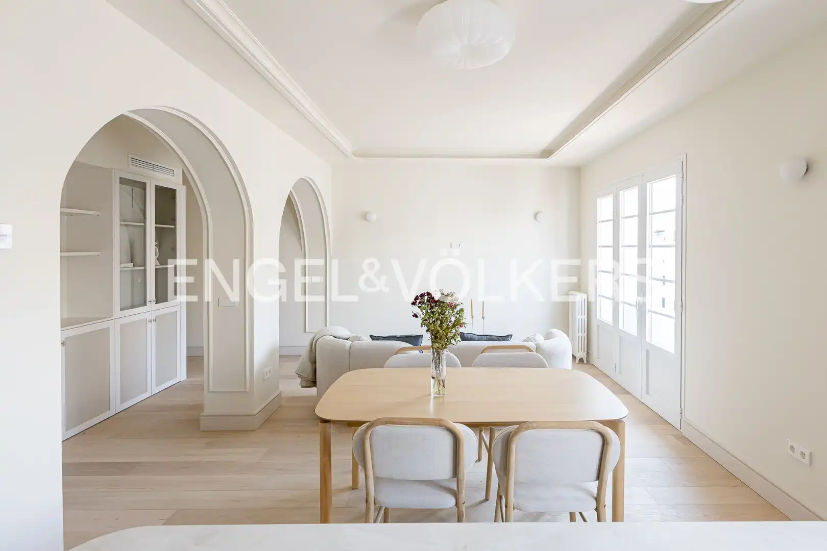 Dining room of Flat for sale in Madrid  with Air Conditioner, Heating and Parquet flooring