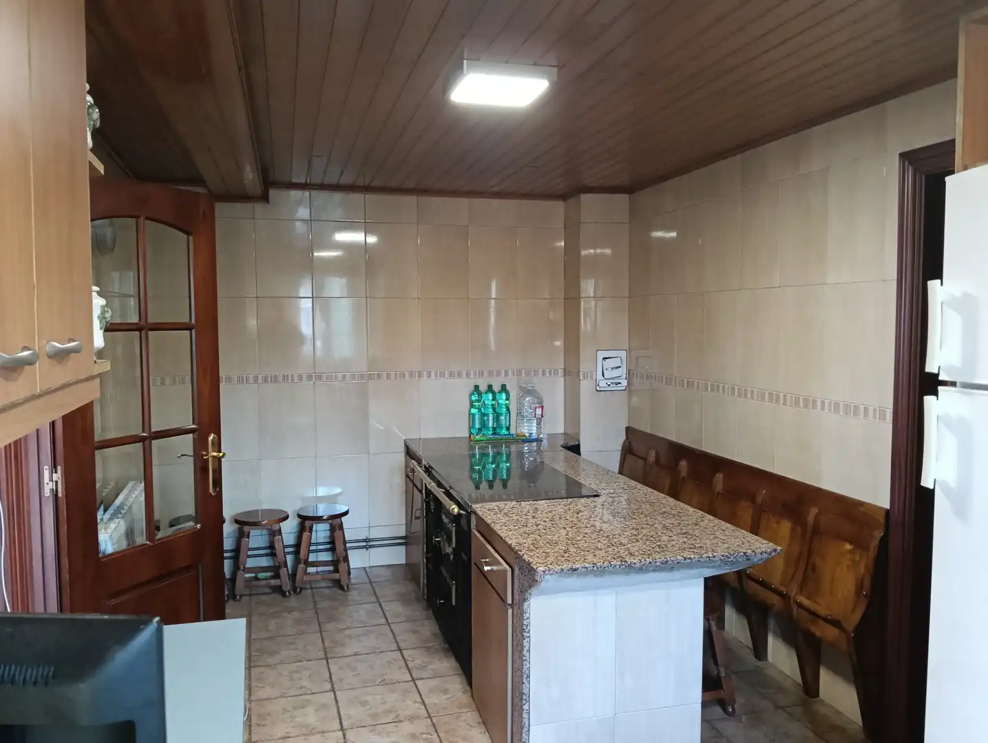 Cocina de Casa o chalet en venta en Vilasantar con Calefacción y Trastero