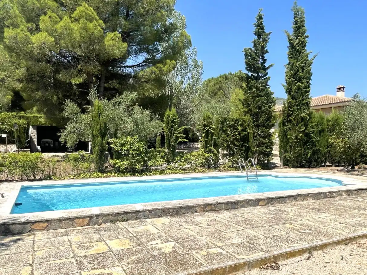 Piscina de Casa o xalet en venda en Cocentaina amb Aire condicionat, Terrassa i Piscina