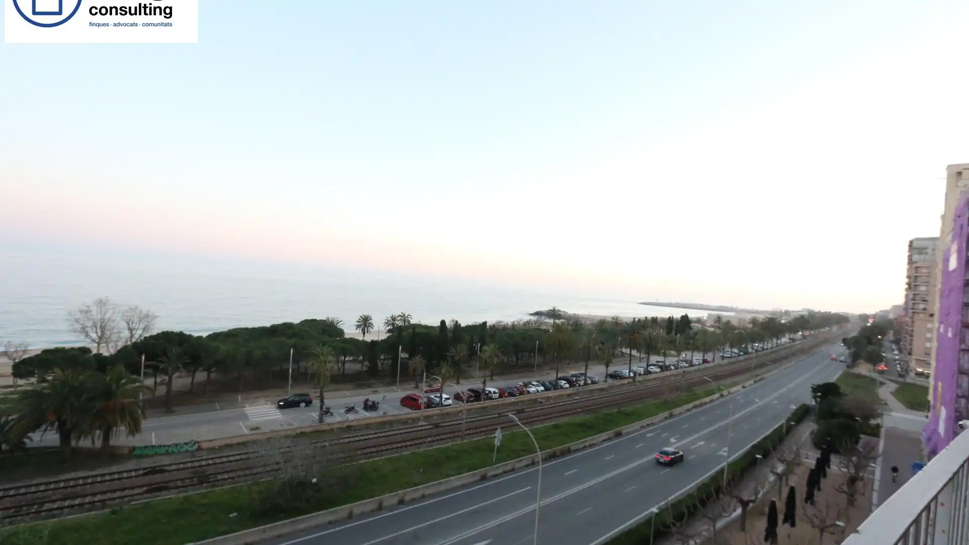 Exterior view of Flat for sale in Mataró  with Terrace and Balcony