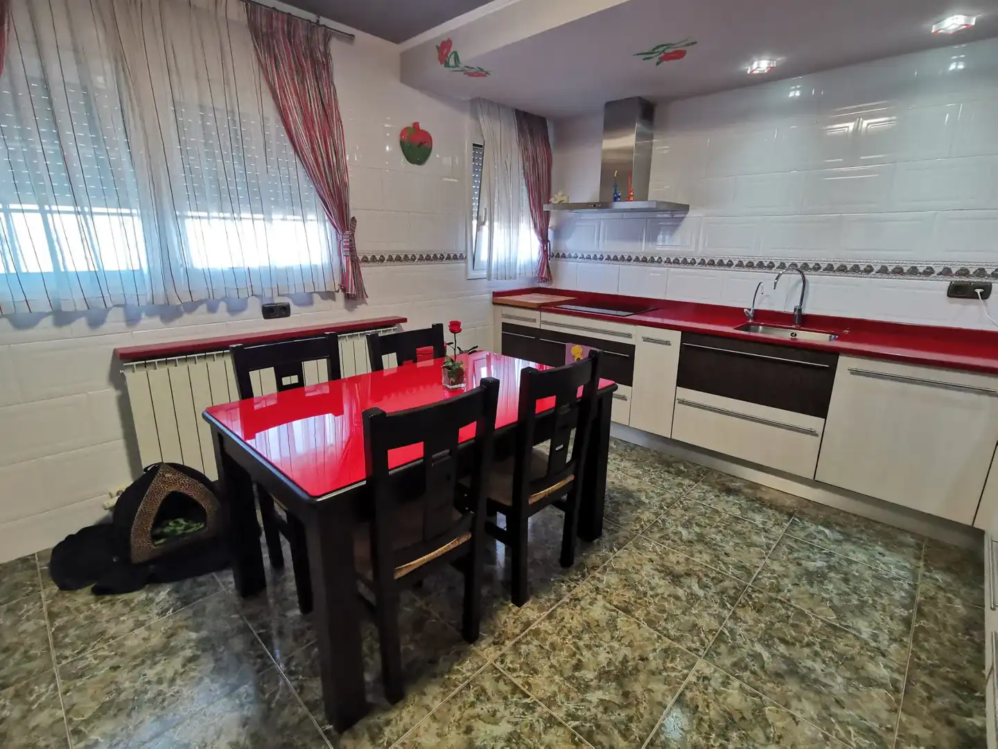 Cocina de Casa o chalet en venta en Cervera con Calefacción y Jardín privado