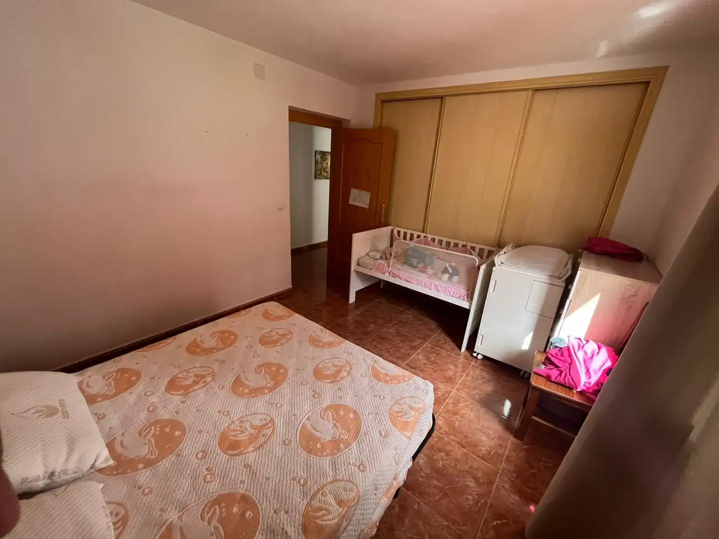 Habitación de Casa o chalet en venta en La Almarcha  con Terraza, Trastero y Amueblado