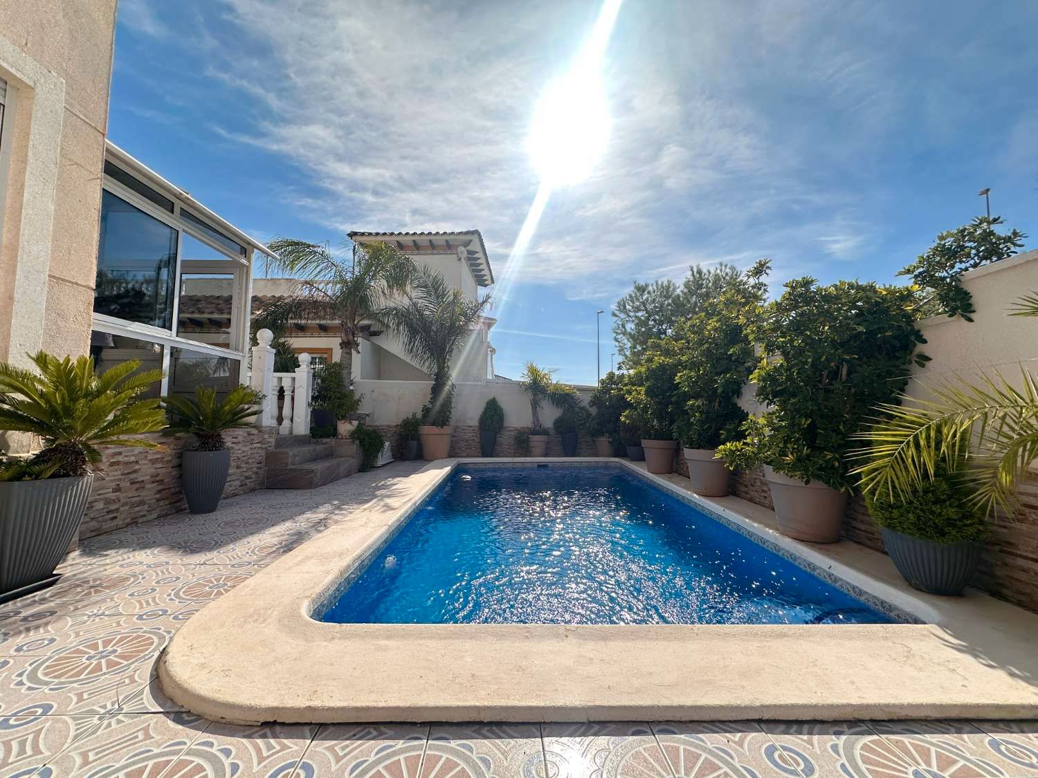 Piscina de Casa o xalet en venda en Orihuela amb Aire condicionat, Piscina i Internet