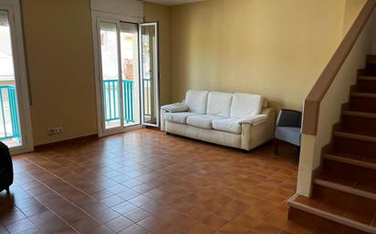 Sala d'estar de Dúplex en venda en Calella amb Calefacció, TV i Balcó