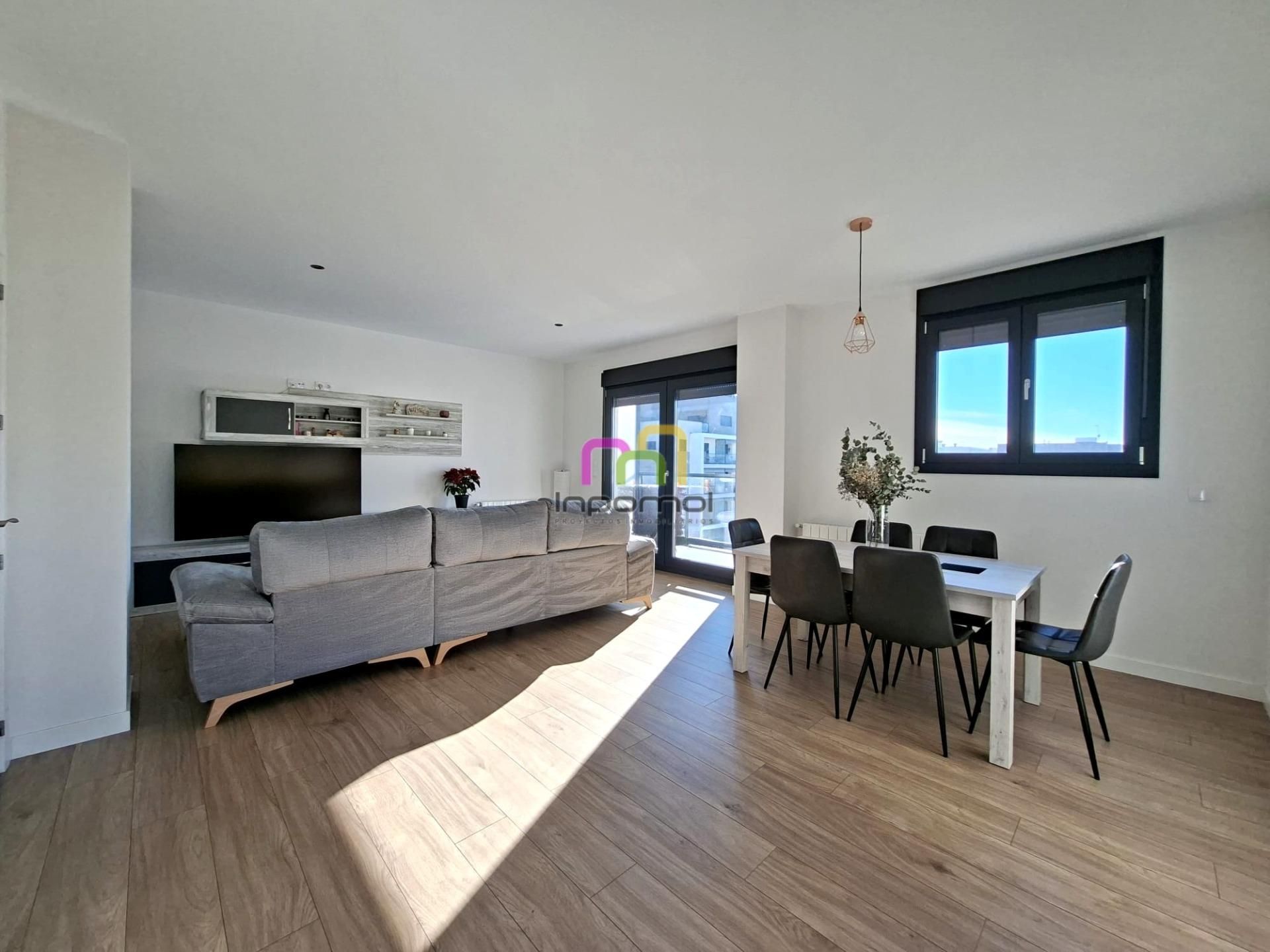 Living room of Apartment to rent in Badajoz Capital  with Air Conditioner, Terrace and Furnished