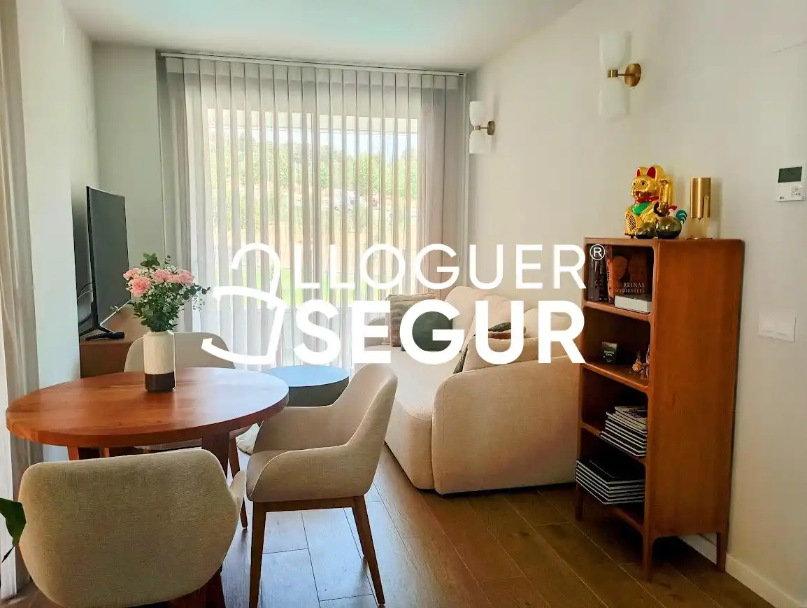 Living room of Flat for rent in Viladecans  with Air Conditioner, Terrace and Swimming Pool