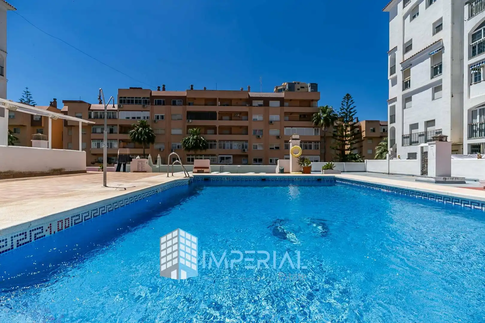 Swimming pool of Apartments for sale in Fuengirola  with Air Conditioner, Terrace and Community pool
