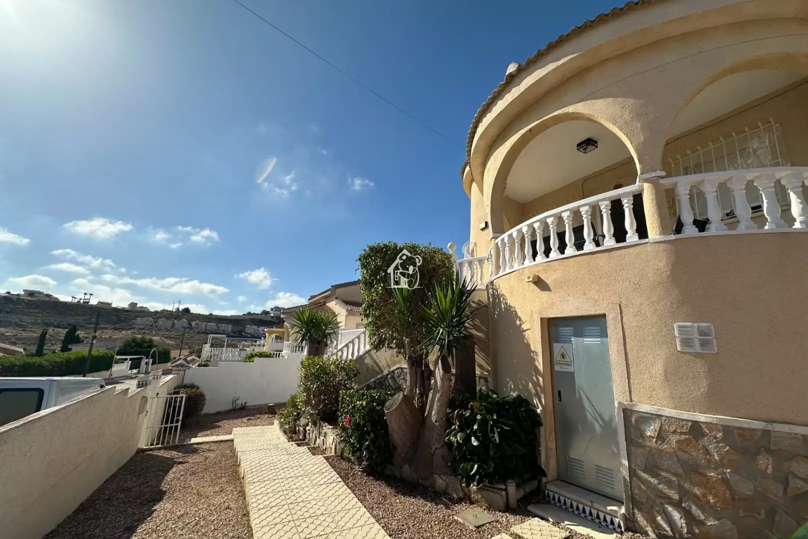 Vista exterior de Casa o xalet de lloguer en Rojales amb Aire condicionat, Jardí privat i Terrassa