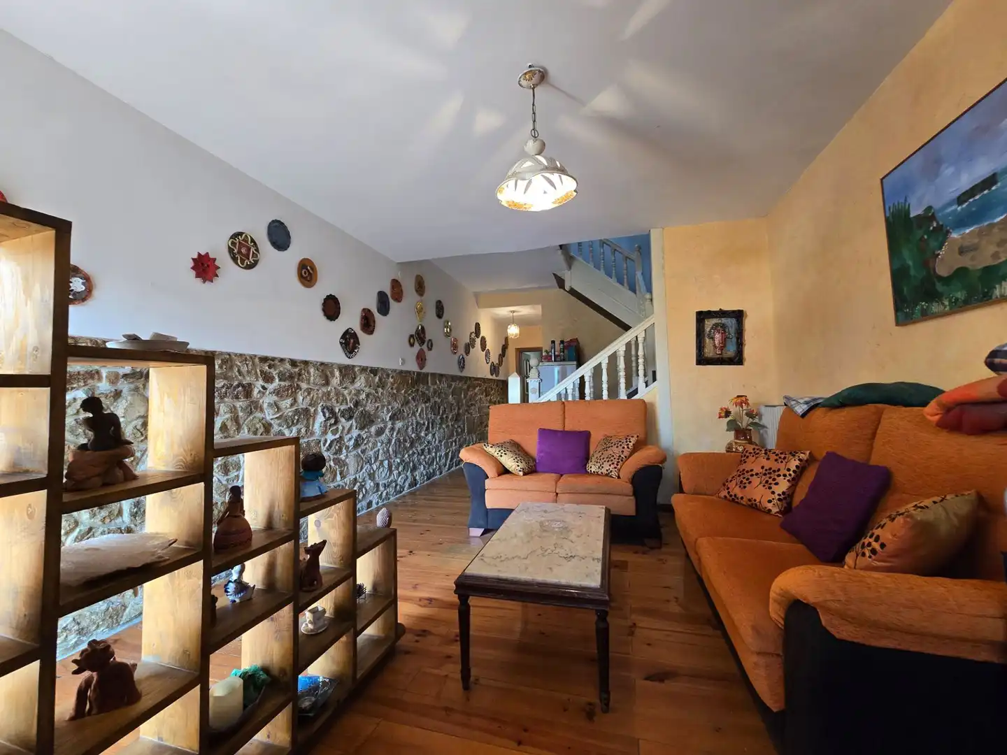 Living room of Houses for sale in Llanes  with Heating and Terrace