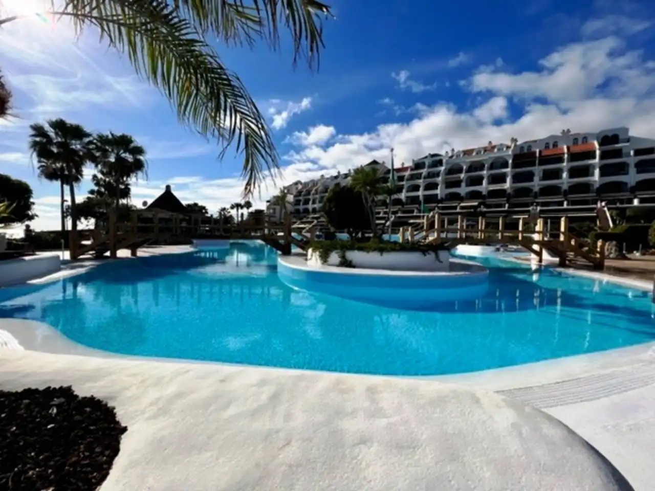 Swimming pool of Flat for rent in Arona  with Air Conditioner, Terrace and Furnished