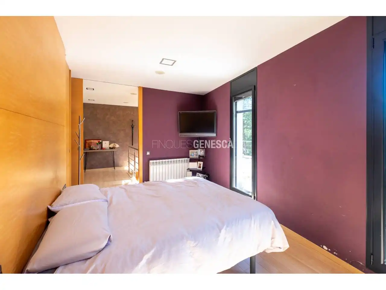 Habitación de Casa o chalet en venta en Matadepera con Aire acondicionado, Calefacción y Jardín privado