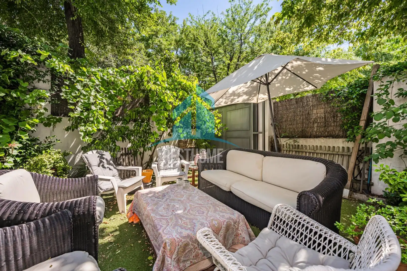 Terraza de Casa o chalet en venta en Madrid con Calefacción, Jardín privado y Parquet