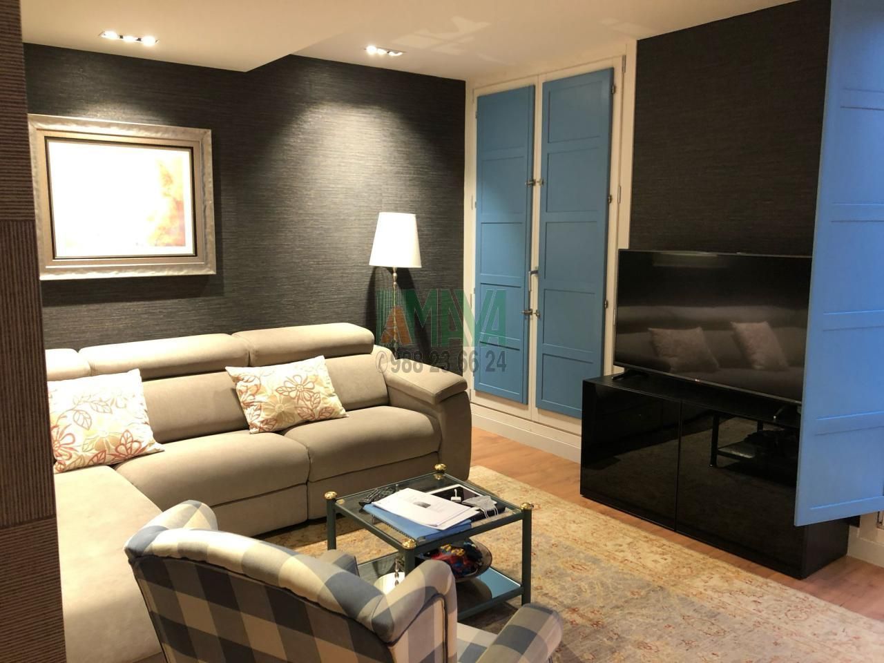 Living room of Duplex for sale in Ourense Capital   with Air Conditioner, Heating and Terrace