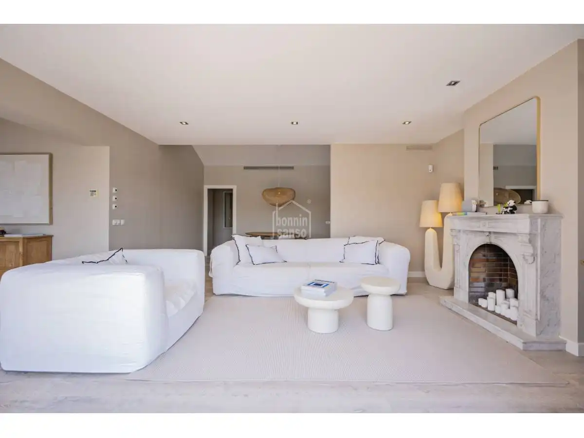 Sala de estar de Casa o chalet en venta en Maó - Mahón con Calefacción, Terraza y Piscina