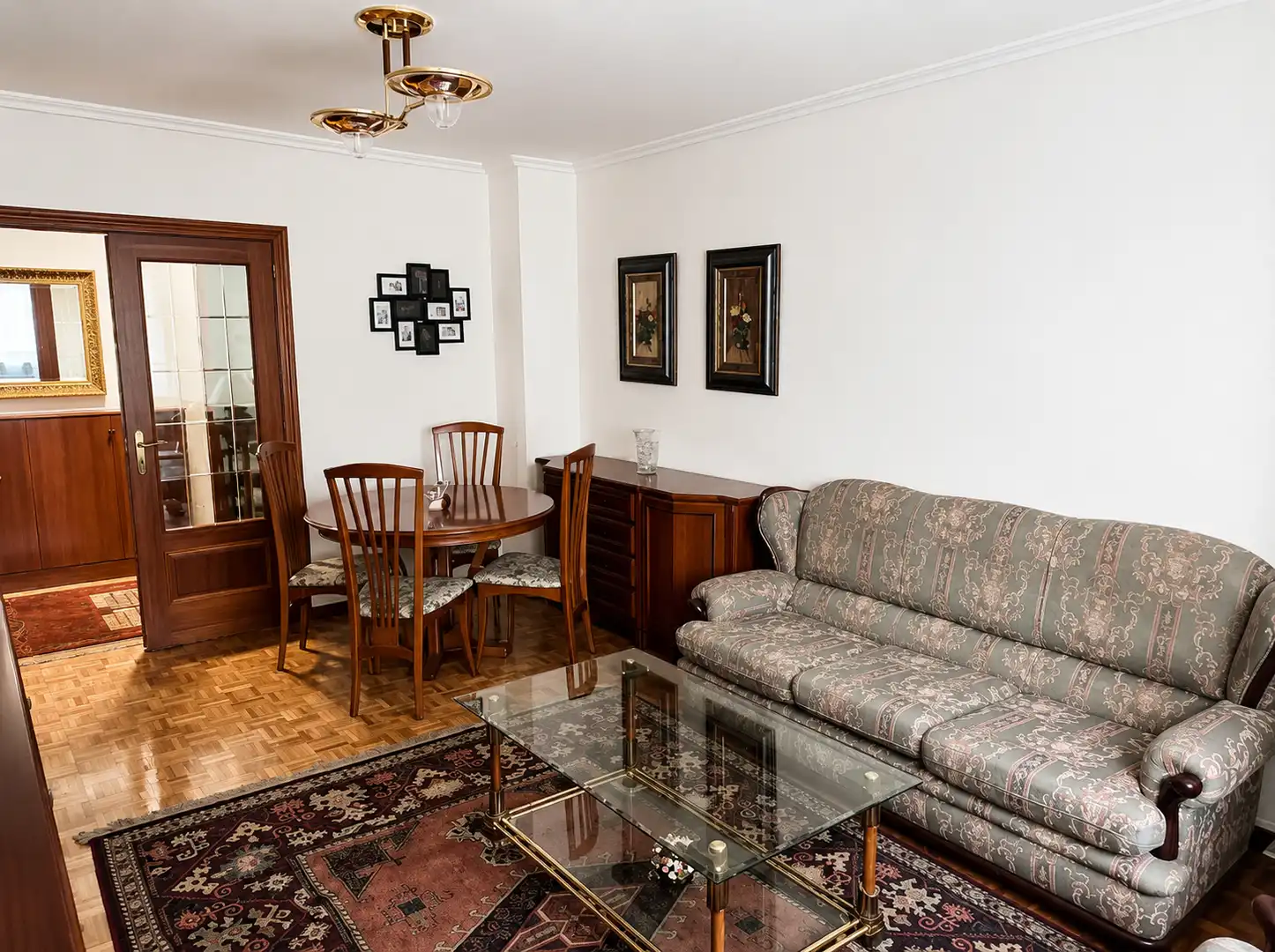 Sala de estar de Piso de alquiler en Santander con Calefacción, Terraza y Amueblado