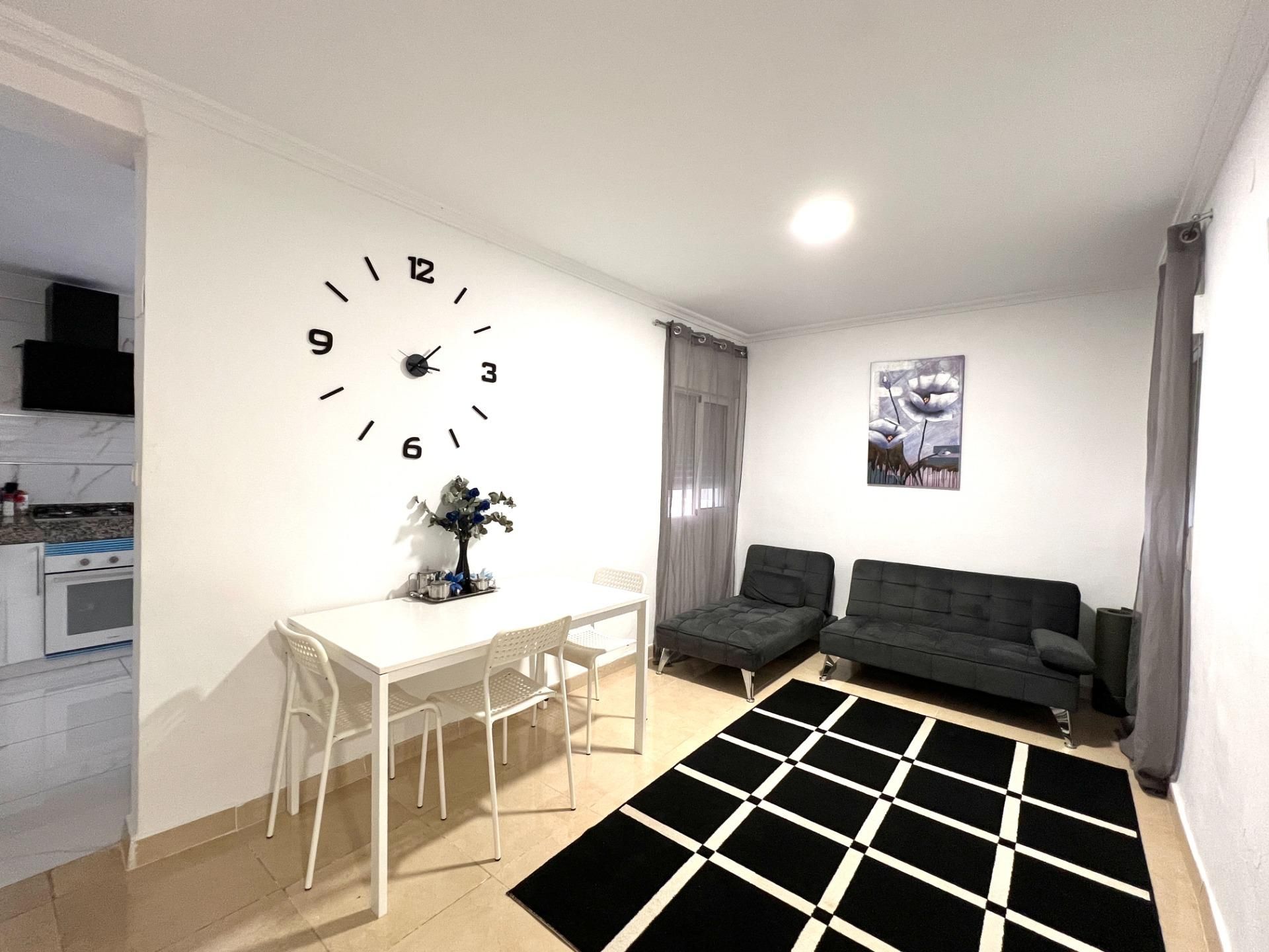 Sala de estar de Piso en venta en Alicante / Alacant con Terraza y Balcón
