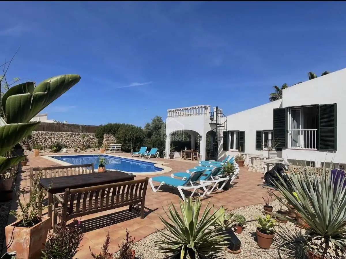 Detached house with pool for sale in Sant Climent - Es Canutells