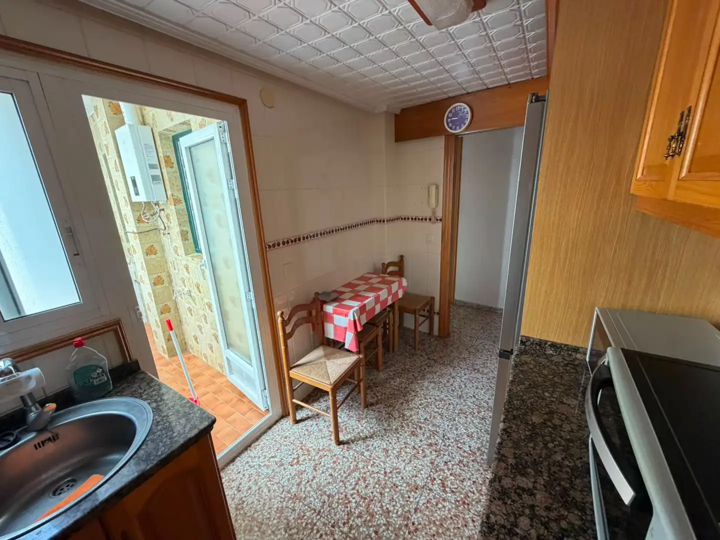 Kitchen of Flat for rent in San Vicente del Raspeig / Sant Vicent del Raspeig  with Furnished, Oven and Washing machine