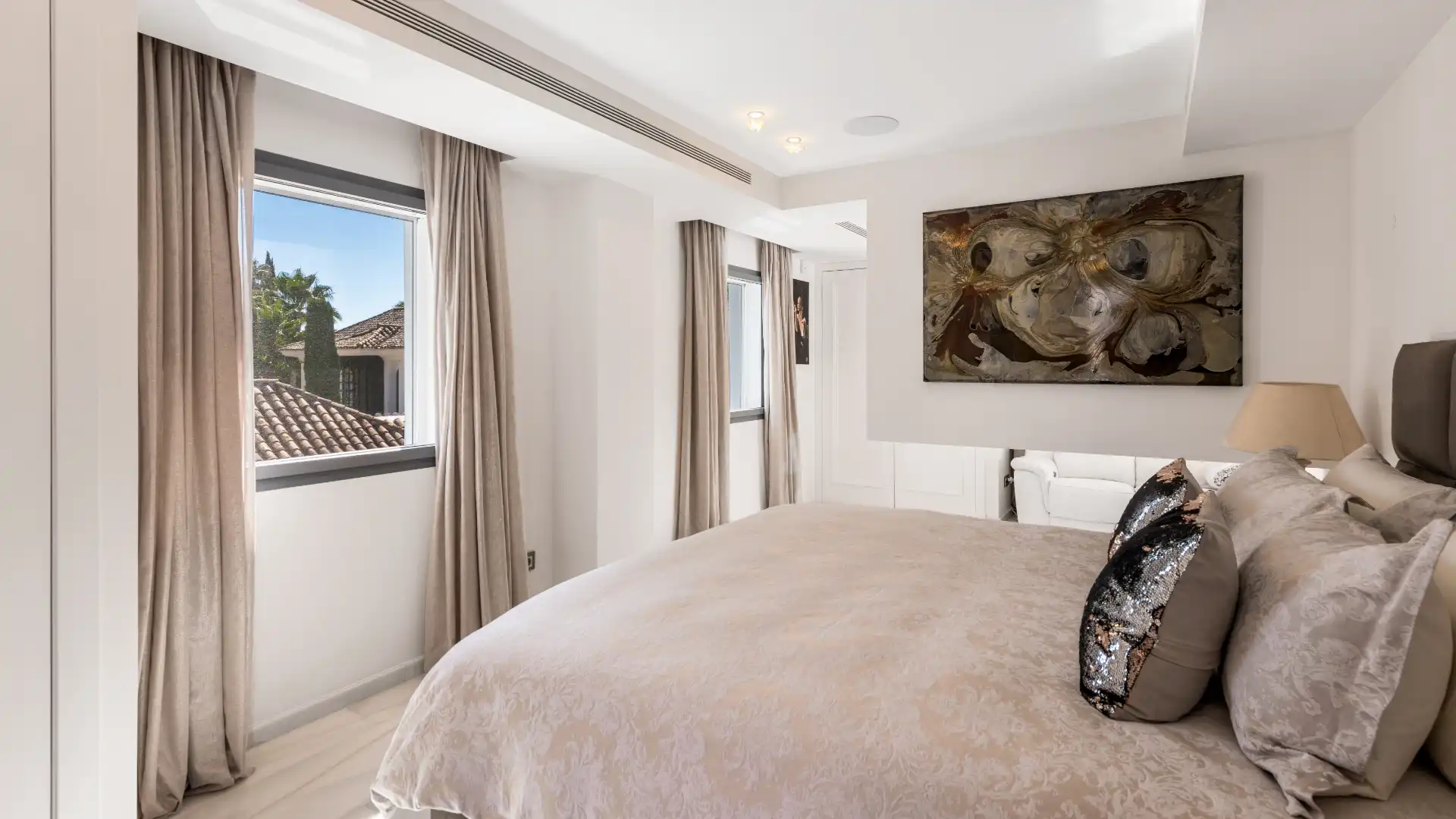 Habitación de Casa o chalet en venta en Marbella con Aire acondicionado, Jardín privado y Terraza