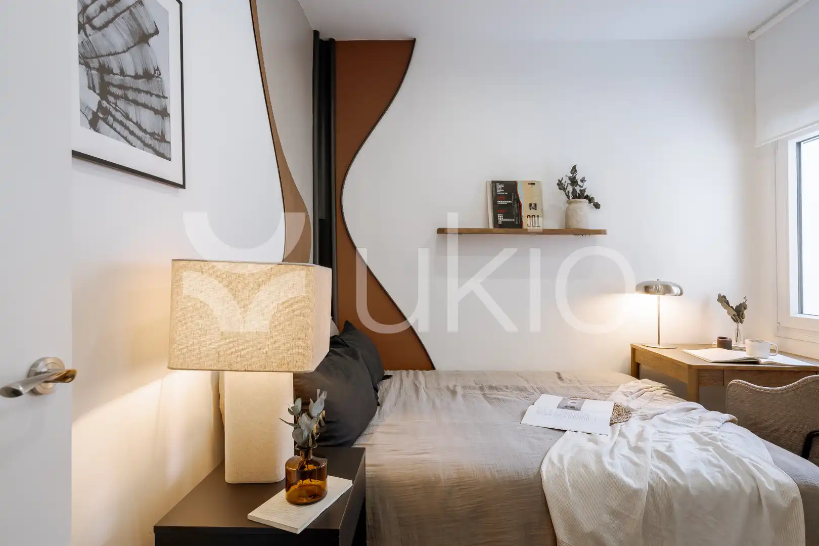 Bedroom of Apartments for rent in Madrid  with Air Conditioner, Heating and Furnished
