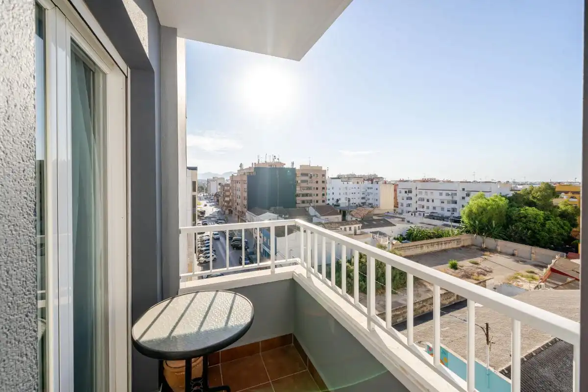 Balcony of Flat for sale in Dénia  with Air Conditioner, Heating and Storage room