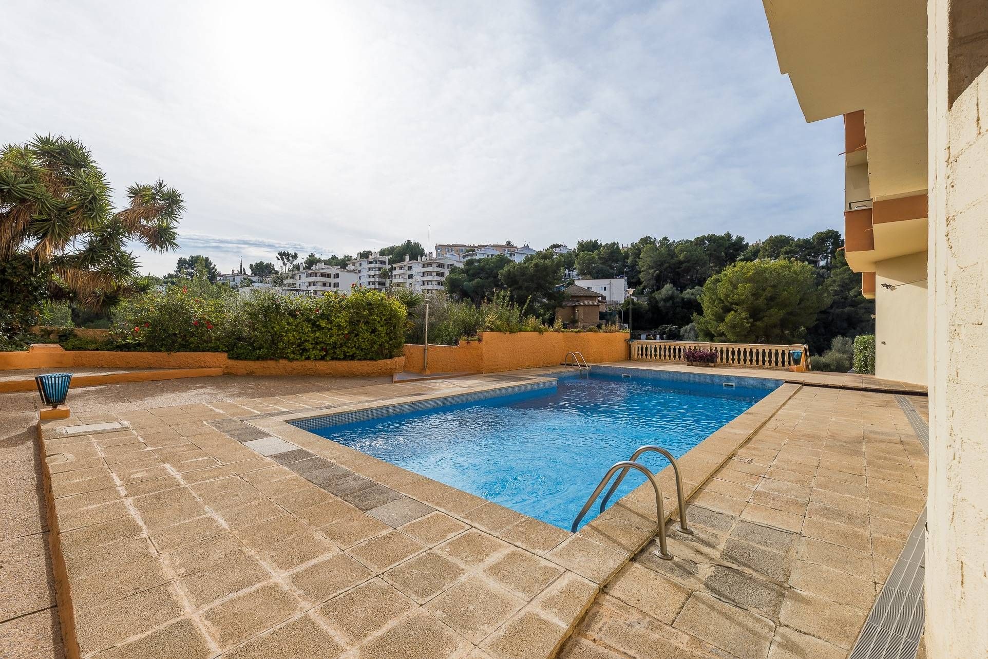 Swimming pool of Apartment for sale in  Palma de Mallorca  with Air Conditioner, Heating and Private garden