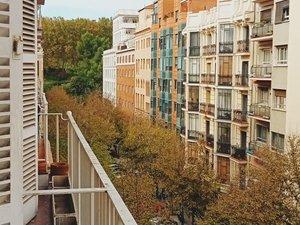 Exterior view of Flat for sale in  Madrid Capital  with Air Conditioner, Heating and Terrace