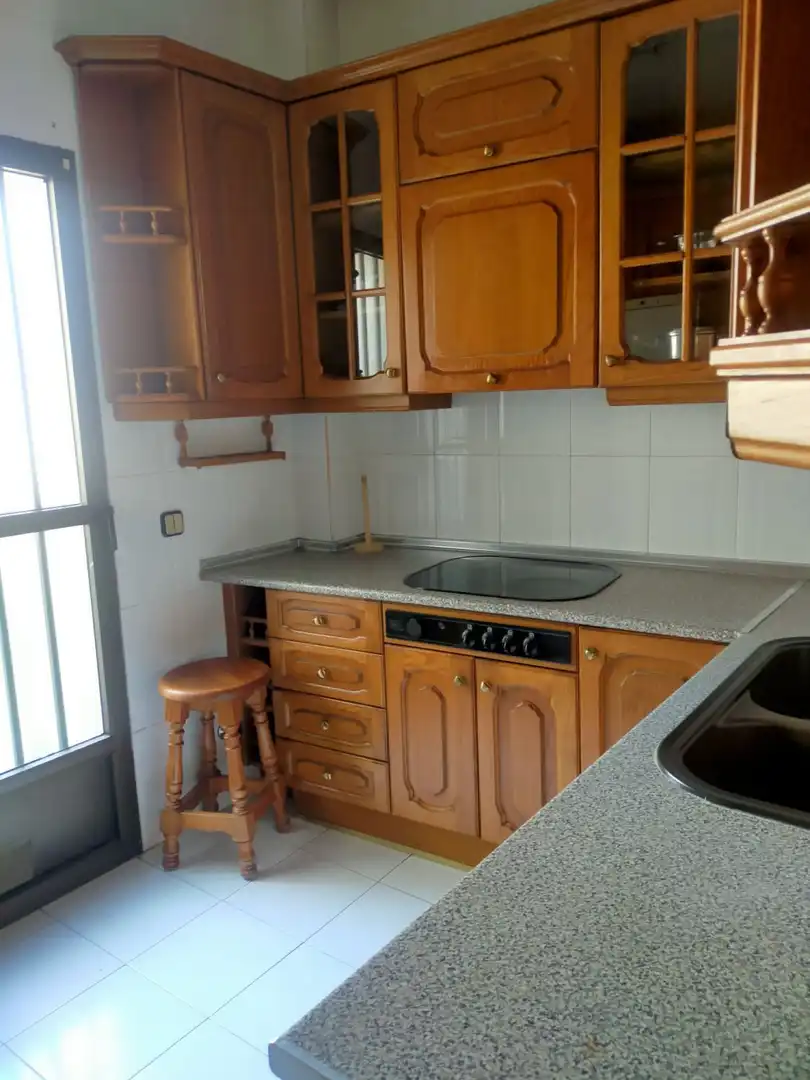 Kitchen of Flat for rent in Jaén  with Air Conditioner, Storage room and Furnished
