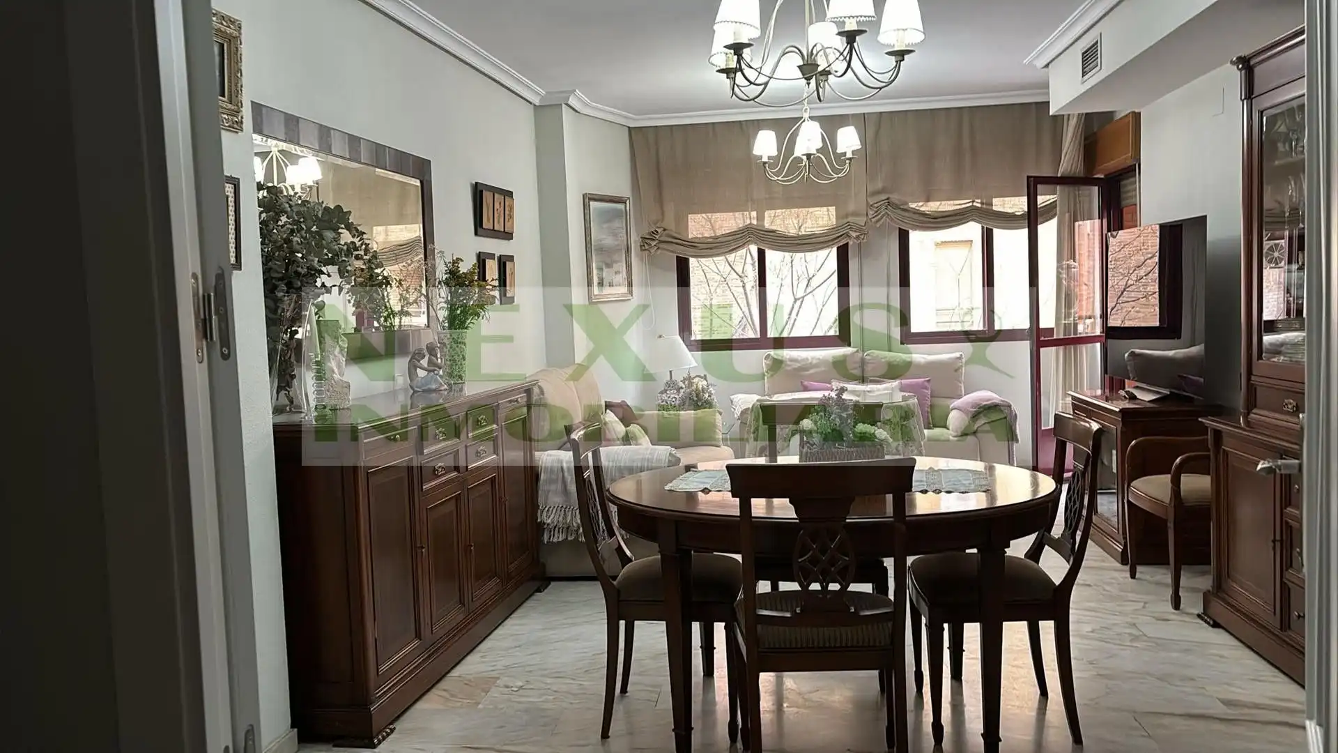 Dining room of Flat for sale in Cáceres  with Air Conditioner, Heating and Storage room