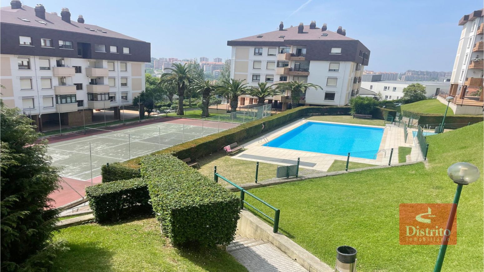 Swimming pool of Flat for sale in Santander  with Heating, Terrace and Storage room