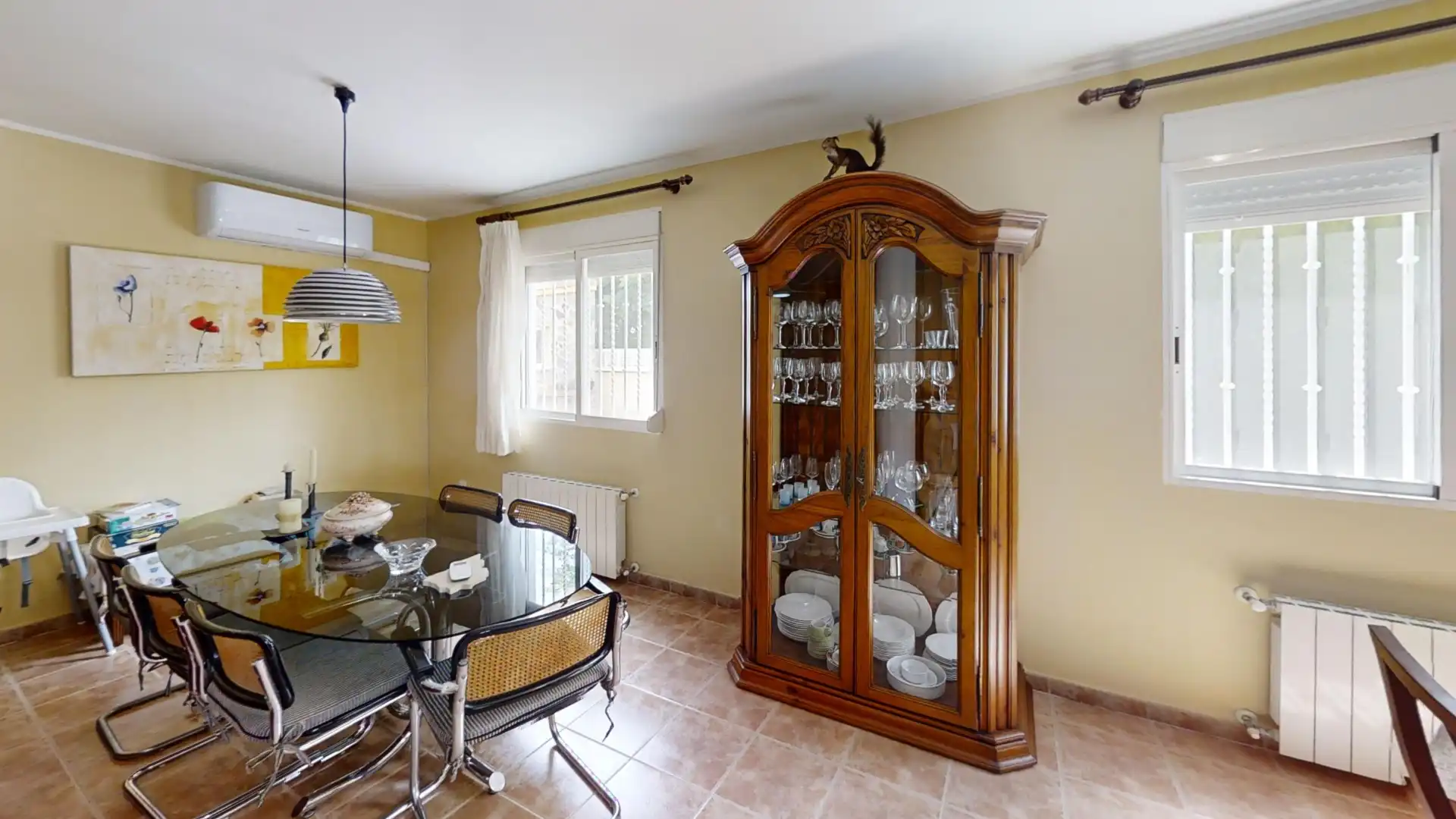 Comedor de Casa o chalet en venta en Vilamarxant con Aire acondicionado, Calefacción y Jardín privado