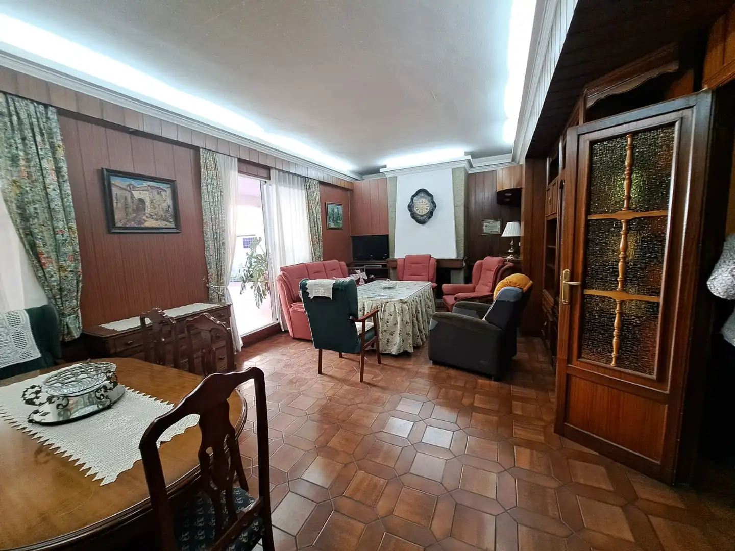 Sala de estar de Piso en venta en Villanueva de la Serena con Terraza y Amueblado